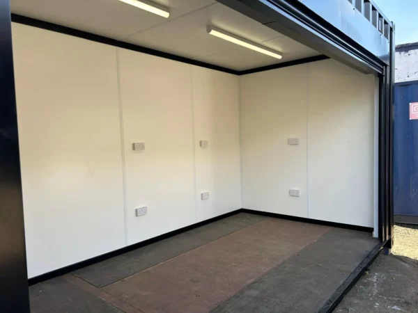 16ft roller shutter container workshop