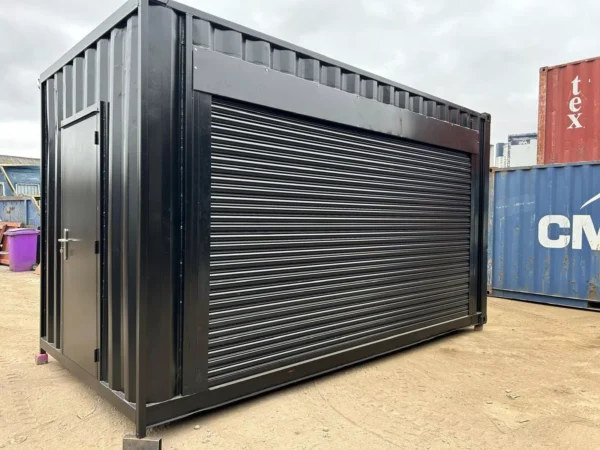 16ft x 8ft roller shutter shipping container for sale