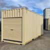 20 ft extra tall shipping container with roller shutter