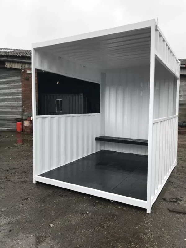 10ft x 8ft Smoking Shelter Shipping Container