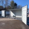 weatherproof open side shipping container