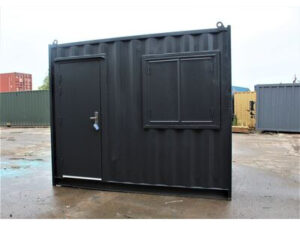 10ft Long Portable Office Shipping Container Workshop – Compact, Secure & Ready-to-Use Workspace