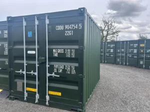 10ft x 8ft shipping container