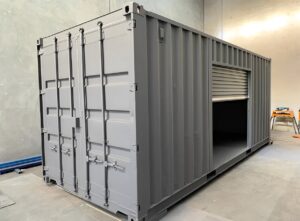 20ft x 8ft Container With Side Roll-Up Door