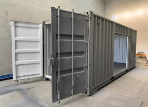 20ft x 8ft Container With Side Roll-Up Door