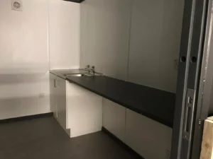 10ft x 8ft Cladded Food & Drink Outlet Shipping Container – Portable Food Service Unit