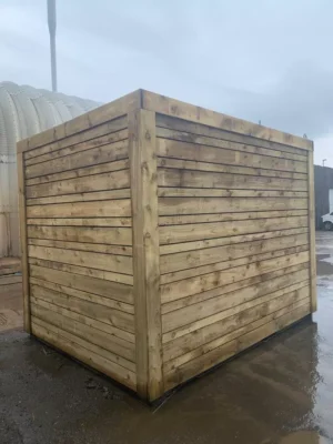 10ft x 8ft Roller Shutter Shipping Container – Secure Steel Storage Unit