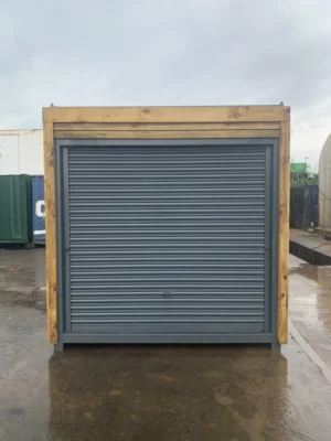10ft x 8ft Roller Shutter Shipping Container – Secure Steel Storage Unit