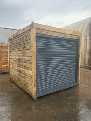 10ft x 8ft Roller Shutter Shipping Container – Secure Steel Storage Unit
