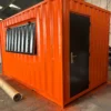 10ft x 8ft Shipping Container Food Kiosk – Street Food & Coffee Shop Container