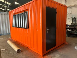 10ft x 8ft Shipping Container Food Kiosk – Street Food & Coffee Shop Container