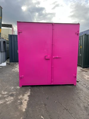 10ft x 8ft Shipping Container Food Kiosk – Street Food & Coffee Shop Unit