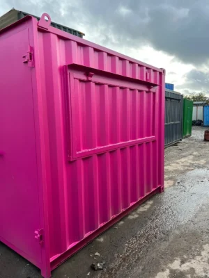 10ft x 8ft Shipping Container Food Kiosk – Street Food & Coffee Shop Unit