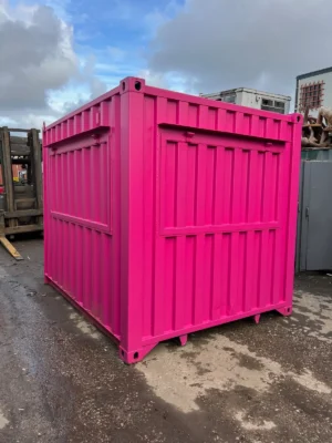 10ft x 8ft Shipping Container Food Kiosk – Street Food & Coffee Shop Unit