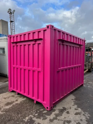 10ft x 8ft Shipping Container Food Kiosk – Street Food & Coffee Shop Unit