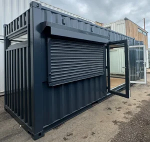 20ft x 8ft Custom Shipping Container Conversion – Portable Building & Modular Space