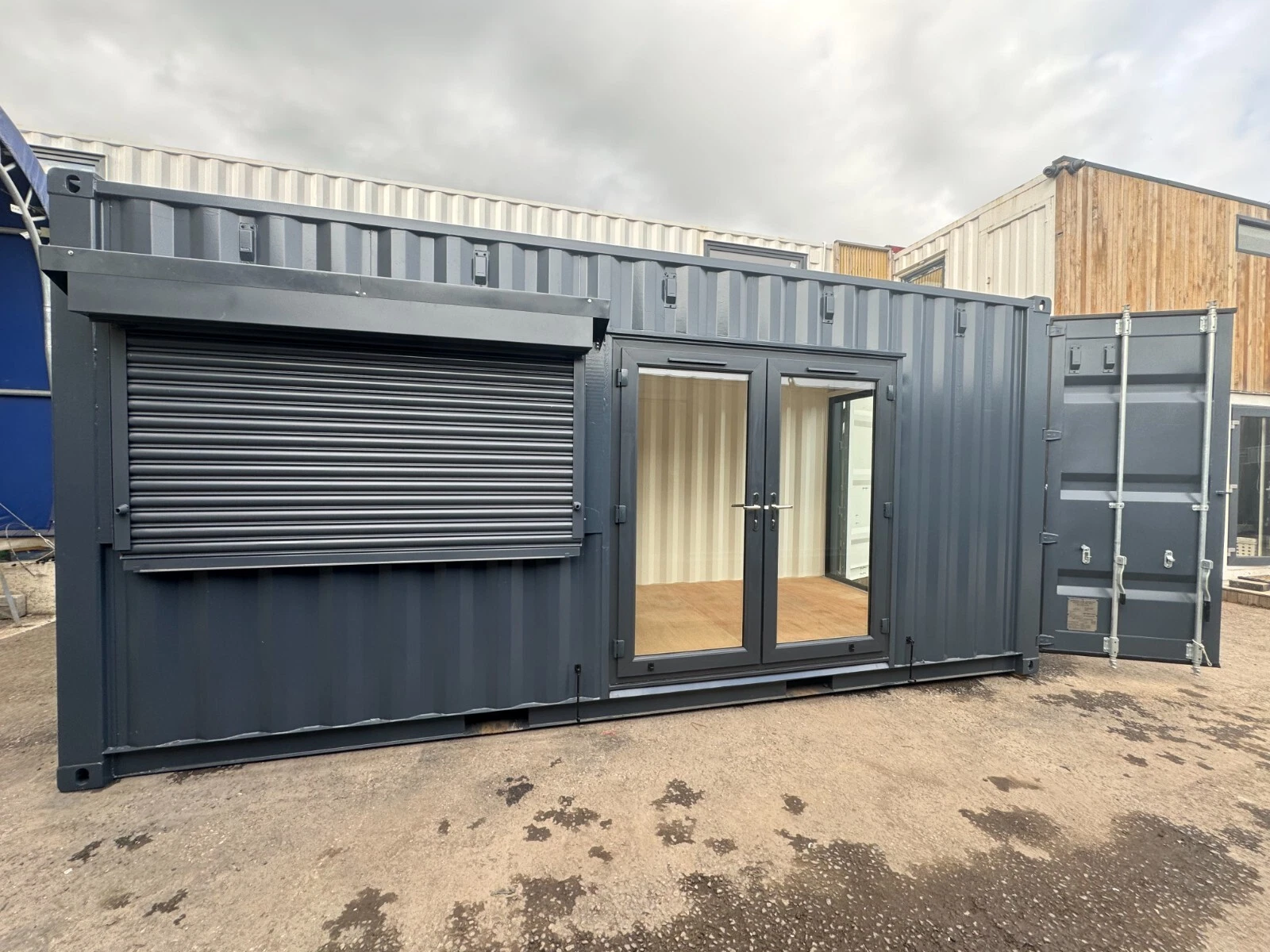 20Ft x 8Ft CUSTOM SHIPPING CONTAINER CONVERSION Portable Building12