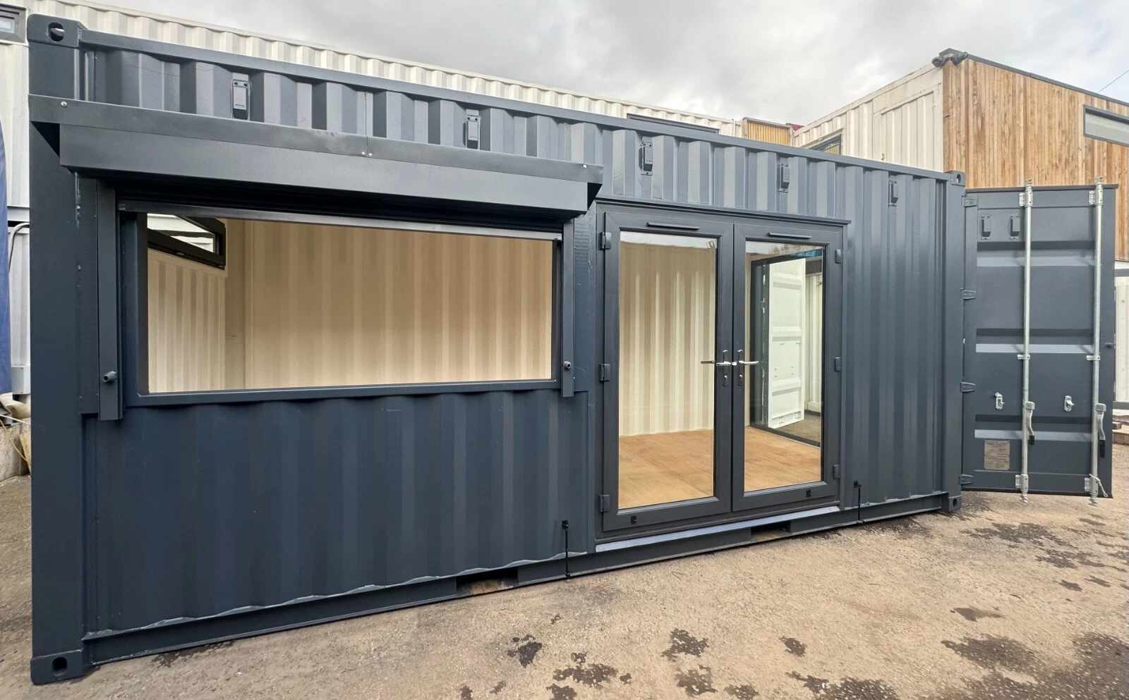20Ft x 8Ft CUSTOM SHIPPING CONTAINER CONVERSION Portable Building15