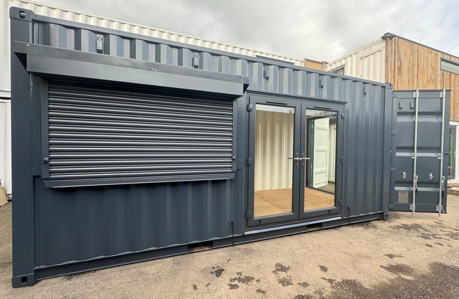 20Ft x 8Ft CUSTOM SHIPPING CONTAINER CONVERSION Portable Building17