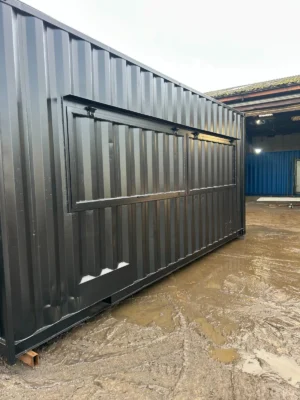 20ft x 8ft Shipping Container Food Kiosk – Street Food & Coffee Shop Unit