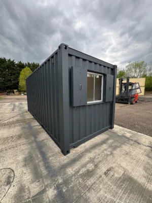 20ft x 8ft Site Office & Canteen Shipping Container – Staff Changing Room & Welfare Unit