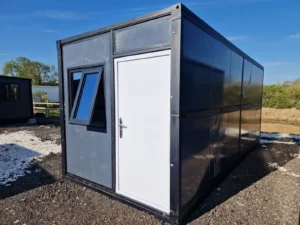 Expandable Folding Container Tiny Home – Portable Office, Site Cabin & Summer House