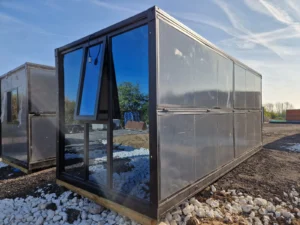 Expandable Folding Container Tiny Home – Portable Office, Site Cabin & Summer House