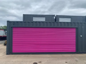 40FT x 8FT Roller Shutter Shipping Container – Secure Steel Storage Unit