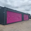 40FT x 8FT Roller Shutter Shipping Container – Secure Steel Storage Unit