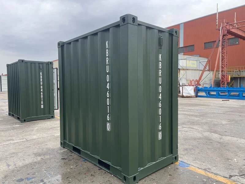 4ft x 7ft New Shipping Container | One-Trip Mini Steel Storage Container | Weatherproof Portable Storage Unit 4ft x 7ft New Shipping Container | One-Trip Mini Steel Storage Container | Weatherproof Portable Storage Unit