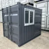 7ft Shipping Container Welfare Unit | Portable Site Office Cabin | Garden & Mobile Office Container