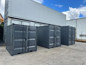 7ft Shipping Container Welfare Unit | Portable Site Office Cabin | Garden & Mobile Office Container.